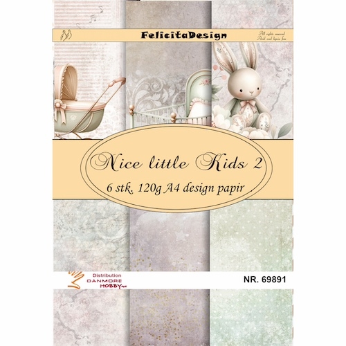 Felicita Design Nice little kids 2 A4 6 stk 120g